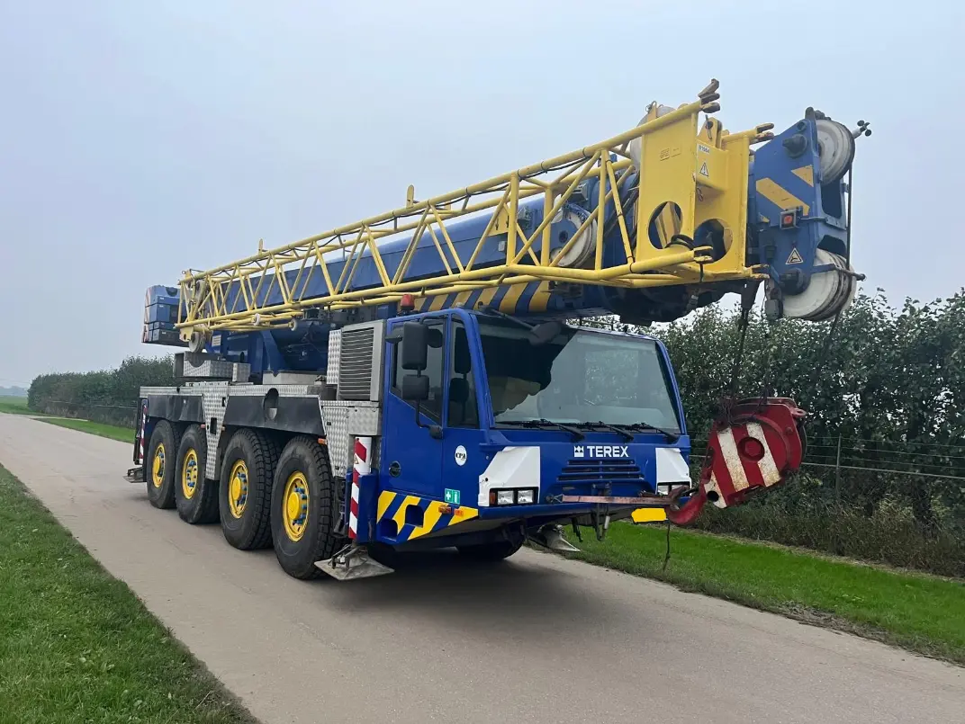 Terex hijskranen te koop en voor in koop. Kranen, onderdelen en toebehoren.